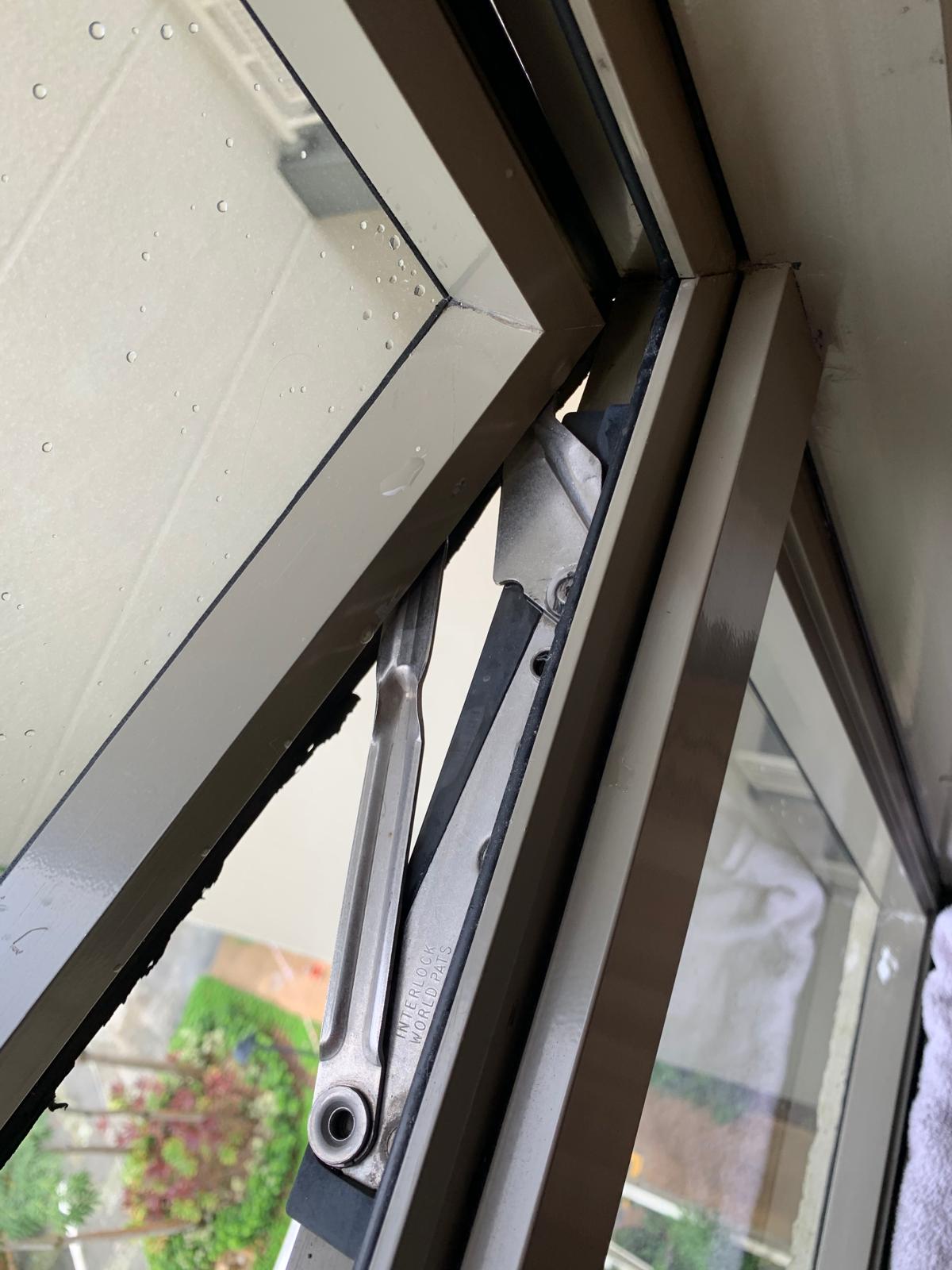 Window before repair